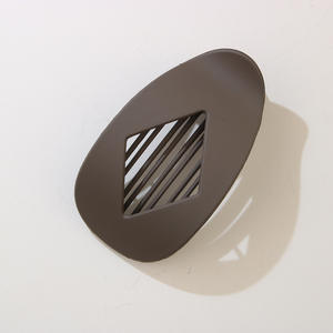 Pince à cheveux bec de canard géométrique effet diamant, finition mate, couleur unie, pour femmes aux cheveux épais - Product Image 3