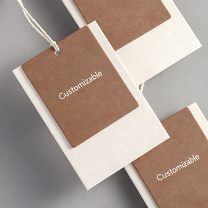 Etiqueta Colgante para Ropa con Logotipo Personalizado <span class=keywords><strong>2026</strong></span>, Etiqueta de Marca Personalizada de Lujo, Etiqueta de Prenda con Relieve Única <span class=keywords><strong>2026</strong></span> - Product Image 4