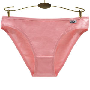 Mutande da <span class=keywords><strong>donna</strong></span> a buon mercato da <span class=keywords><strong>donna</strong></span> pantaloni a vita bassa in <span class=keywords><strong>cotone</strong></span> morbido a modello solido per tutti i giorni tipo Bikini a maglia - Product Image 3