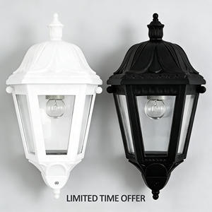 Lampe murale de jardin extérieure LED E27 avec indice de protection IP65, alimentation AC, température de couleur réglable, style <span class=keywords><strong>italien</strong></span> - Product Image 3