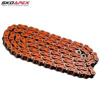 Chaîne de transmission robuste 520 à 120 maillons, dorée et noire, avec joints toriques scellés, pour kit de pièces de moto électrique tout-terrain Sur-Ron Ultra Bee