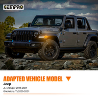Vente en gros Canbus voiture pare-chocs avant LED feux de position latéraux pour Jeep JL Wrangler/Gladiator JT