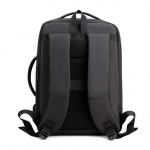 Sac à dos pour ordinateur portable de grande taille avec logo personnalisé, imperméable, pour hommes, pour le collège, pour filles, 15,6 pouces, USB, sac à dos de voyage pour le lycée - Product Image 3