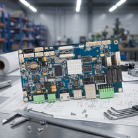 Placa de Circuito para Cargador de Vehículos Eléctricos de Grado Automotriz, Placa Base de Estación de Carga Rápida de Alta Potencia, Fabricación Personalizada de PCBA SMT