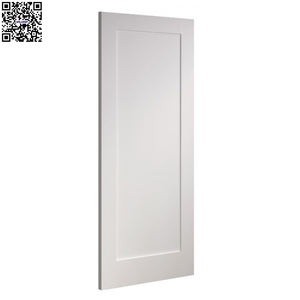 24 En X 80 pulgadas Colonist-armario interior MDF moldeado con imprimación, puerta plegable - Product Image 2