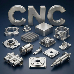 Servicio de Mecanizado de Prototipos Rápidos de Precisión, Piezas Metálicas Personalizadas, Torneado, Corte y Fresado de Aluminio, Piezas CNC - Product Image 1