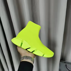 Chaussures de sport de luxe de marque de créateur en gros 2025, chaussures de sport de haute qualité, chaussures décontractées de luxe, chaussettes confortables, chaussures pour hommes, baskets - Product Image 2