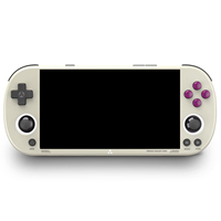 Console de jeu portable rétro de 4,96 pouces, système d'exploitation Linux open source, lecteur de jeux d'arcade portable avec batterie de 5000 mAh