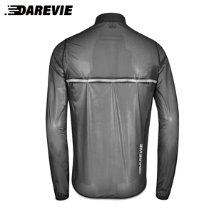 Vêtements de vélo haut de gamme hommes vélo cyclisme imperméable résistant à l'eau Transparent visibilité cyclisme veste de <span class=keywords><strong>pluie</strong></span> - Product Image 3