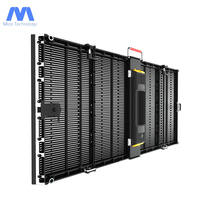 Écran LED transparent d'extérieur P3.91-7.81 avec luminosité de 4500-5500 cd et fréquence de rafraîchissement de 3840 Hz