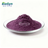 BioSyn Vente en gros de poudre de légumes : Poudre d'igname violette naturelle, Poudre d'igname violette séchée par pulvérisation, Poudre de jus d'UBE