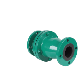 H44J-10/16C một chiều nước thải kiểm tra van cao su-lót Swing backflow preventer gang thép carbon cho nước phương tiện truyền thông - Product Image 4
