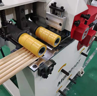 Machine à découper les tiges rondes en bois industrielles, machine à fraiser les barres rondes, machine de traitement des planches de bois, machine à fabriquer des bâtonnets de bois