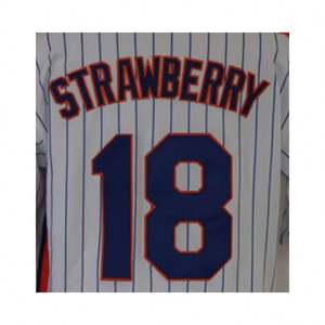 <span class=keywords><strong>Fernando</strong></span> Valenzuela Maillot de baseball blanc cousu de meilleure qualité - Product Image 5