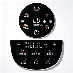 Autocollant graphique personnalisé découpé sur mesure pour panneau de commande de machine à café, étiquette autocollante OEM ODM - Product Image 3