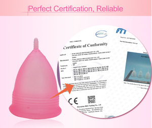 <span class=keywords><strong>Copa</strong></span> <span class=keywords><strong>Menstrual</strong></span> Furuize Cómoda, Servicio OEM ODM de Marca Privada, Multicolor, Portátil, Reutilizable - Product Image 2