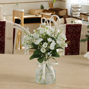 กระถาง<span class=keywords><strong>ดอกไม้</strong></span>ประดิษฐ์29ซม. ดีไซน์<span class=keywords><strong>เหมือน</strong></span><span class=keywords><strong>จริง</strong></span>สำหรับวันคริสต์มาสวันวาเลนไทน์วันขอบคุณพระเจ้าวันขอบคุณพระเจ้าสำหรับคุณแม่ - Product Image 4