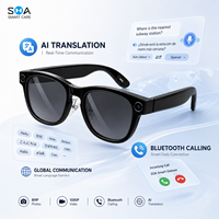 Gafas Inteligentes con Cámara IA Personalizables al por Mayor de Fábrica OEM, con Foto de 8MP, Grabación de Video 1080P, Traducción por IA y Llamadas Bluetooth