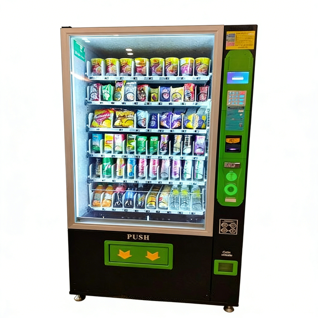 Fully Automated Vending Machine for Snack and Beverages Food and Beverage Vending Machines
