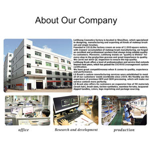 Ensemble de pinceaux de maquillage professionnels, 5 pièces, logo personnalisé végétalien, luxe, <span class=keywords><strong>gris</strong></span> <span class=keywords><strong>clair</strong></span>, caoutchouc, effet d'huile, ensemble de pinceaux de maquillage - Product Image 5