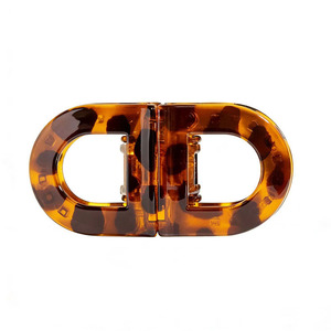 Pince à cheveux magnétique créative et personnalisée en plastique, épingles à cheveux simples de couleur unie, accessoire de <span class=keywords><strong>coiffure</strong></span> pour fête - Product Image 5