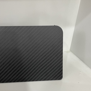 Plaque en fibre de carbone 3k, motif tissé noir, matériau léger et haute résistance pour projets de bricolage et fabrication sur mesure - Product Image 3