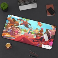 Tapis de souris personnalisé avec logo, motif de dessin animé mignon, tapis de souris en caoutchouc écologique avec logo