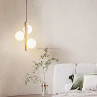 Lampe suspendue en travertin jaune de style nordique Wabi-sabi, lampe créative japonaise pour chambre à coucher, chevet, bar et salle à manger