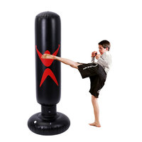 Brinquedo de treino de areia, academia, perfuração, prática fitness, kick, boxe, casa, tira, alvo, sandbag, brinquedos infláveis independentes para criança