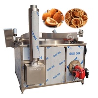 SENYO nouvelle frites de banane friteuse frites de pommes de terre Machine à frire gaz électrique automatique économie d'énergie 304 acier inoxydable français
