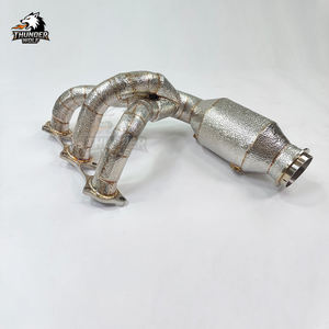 Collecteurs d'échappement haute performance ODM <span class=keywords><strong>Hetu</strong></span> Porsche 911 991.1 GT3/991.2 GT3 avec kits de réglage catalytique - Product Image 2