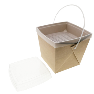 Fast food scatola di imballaggio di carta togliere pacchetti di cibo di carta - Product Image 5