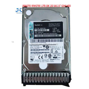 00wg700 00wg701 Hot-Swap 1.2Tb Sas 10K 2.5in Harde Schijf Compatibel Met Ibm Systeem X3650 M5 - Product Image 1