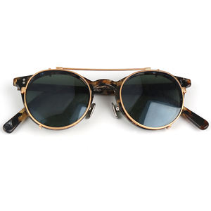 <span class=keywords><strong>Occhiali</strong></span> da sole retrò di alta qualità con <span class=keywords><strong>Clip</strong></span> su <span class=keywords><strong>occhiali</strong></span> da sole Flip Up <span class=keywords><strong>occhiali</strong></span> da sole - Product Image 2