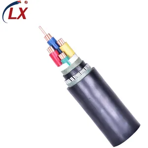 Factory Direct Supply Black Insluation -xlpe Xlpe Tension Wires Jacket Power For Outdoor Underground Stage High Voltage Cable