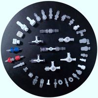 Bouchon Luer femelle en PP de qualité alimentaire, embout de tube en plastique, bouchon Luer Lock de grande taille standard, certifié ROHS jusqu'à 100 PSI