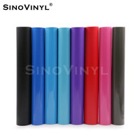 SINOVINYL Rollo de Vinilo Adhesivo Decorativo para Plotter, 100 Micras, Brillante y Mate, para Corte de Vinilo