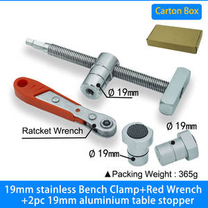 Travail du bois rapide banc chien frein Inserts établi rapide rapide pince fixe pince montage étau pour 19/20mm bureau trou charpentier - Product Image 5