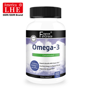 อาหารเสริมโอเมก้า 3 ยี่ห้อ Shecome สำหรับผู้ใหญ่ ช่วยบำรุงอารมณ์ หัวใจ สมอง และสายตา บรรจุ 60 แคปซูลนิ่ม น้ำมันปลา - Product Image 4