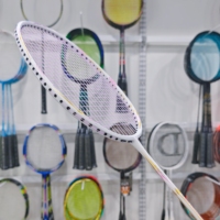 Raquette Dmantis OEM disponible, raquette en carbone intégral, raquette de badminton professionnelle haut de gamme, meilleures raquettes de badminton pour l'entraînement