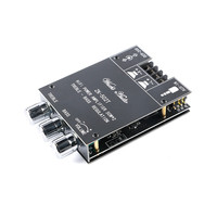 ZK-502T TPA3116D2 AUX BLE Module de carte amplificateur de caisson de basses 2.0 canaux Audio stéréo haute puissance 50W + 50W ampli basse