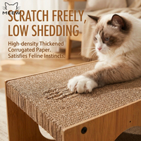 Jouet pour chat de style tunnel minimaliste moderne : Lit pour chat, griffoir et tunnel de jeu - Durable, sans peluches et idéal pour le jeu en solo