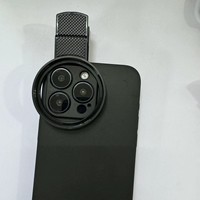 Clip de fixation pour objectif de téléphone en plastique, clip de téléphone de 52 mm de long pour objectif macro, filtre étoile et filtre polarisant CPL