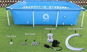 Piscina Elevada para Exteriores con Paredes Laterales Súper Gruesas para Juegos Familiares - Product Image 4