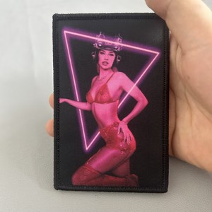 Сублимационные патчи для рубашек и колпачков-технология теплопередачи утюга-обслуживание OEM/ODM - Product Image 5