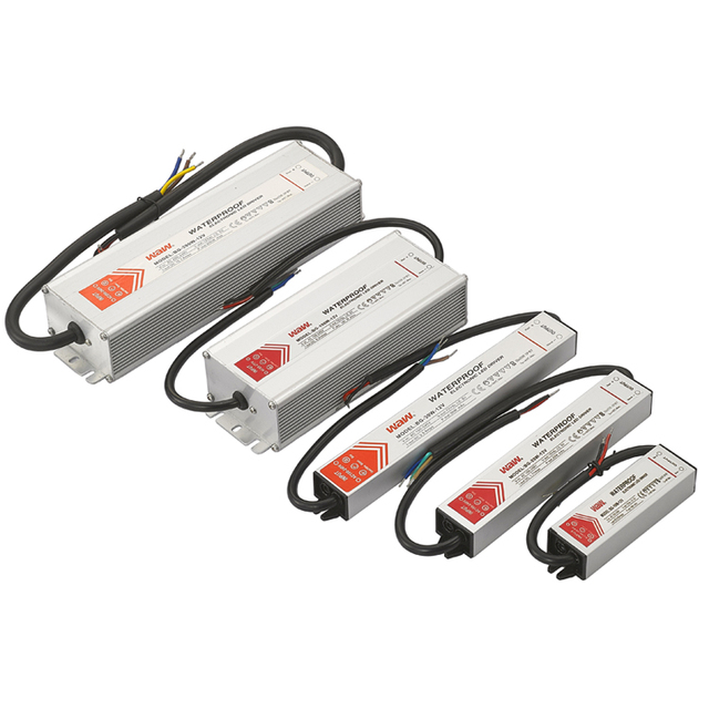 Ac to Dc IP67 Constant Voltage Waterproof Led Driver 12v 36w 60w 100w 200w Power Supply for Outdoor Led Lighting