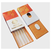Boîtes à cigares en carton écologiques imprimées sur mesure avec doublure en éponge, finition brillante/lustrée/mate, gaufrées pour le tabac