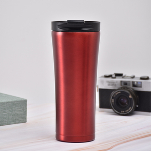 Custom Logo 17oz Stainless Steel Vacuum Insulated Slim Travel Tumbler with Leakproof Lid <b>Double</b> <b>Wall</b> Coffee <b>Mug</b> - Product Image 1