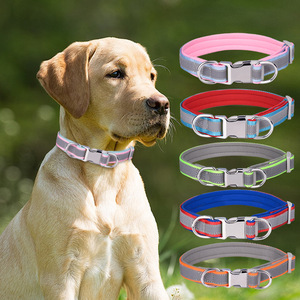 <span class=keywords><strong>Harness</strong></span> Hewan Peliharaan dengan Gesper Logam Ukiran Kustom, Gaya Klasik Barat, Interior Katun, Strip Reflektif, Solid untuk Anjing dan Kucing, Bahan Poliester - Product Image 1