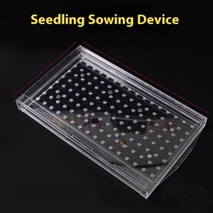 Yitron ถาดเพาะเมล็ดพลาสติกแบบใสหนาแบบเรียบง่ายเครื่องมือสำหรับเพาะเมล็ดกะหล่ำปลีและขึ้นฉ่าย - Product Image 2